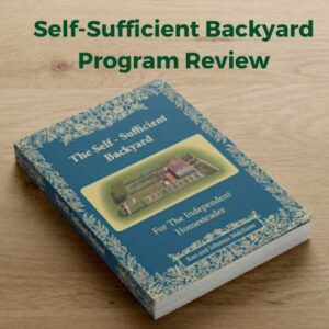 Self-Sufficient Backyard book